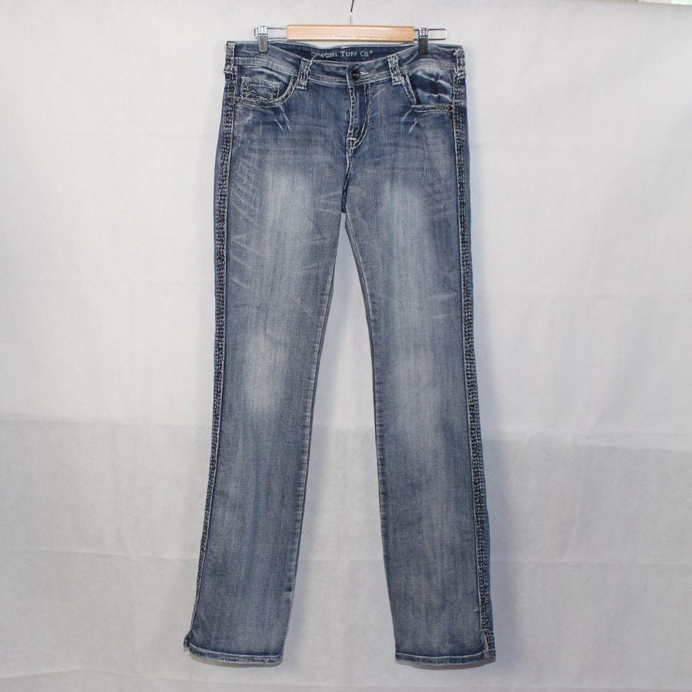 Cowgirl Tuff B&W Jeans W32, L37 N23